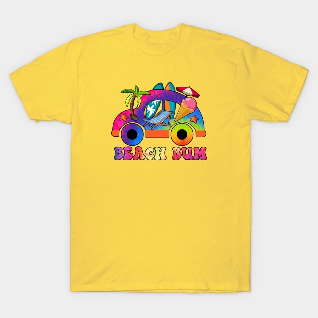 Beach Bum T-Shirt by KZK101